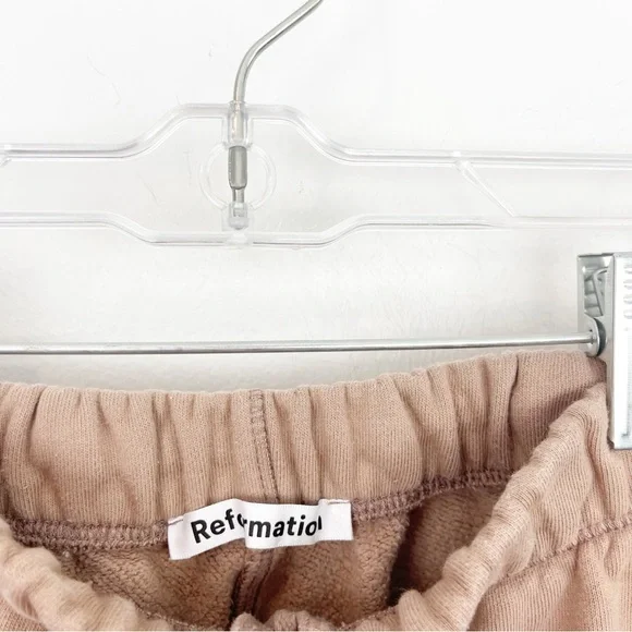 Reformation Womens Tan Jogger Sweatpants Size XS - Picture 4 of 7